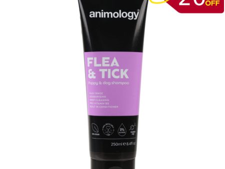 Animology Flea & Tick Puppy And Dog Shampoo  250 ML - 2.5 L Supply