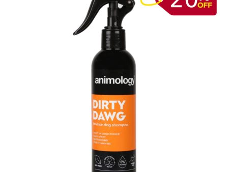 Animology Dirty Dawg No Rinse Dog Shampoo Spray 250 ml Hot on Sale