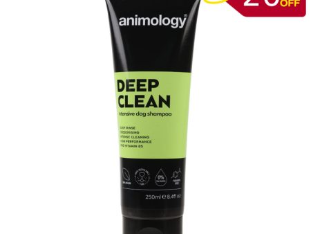 Animology- Deep Clean Shampoo 250 ml - 2.5 L For Discount