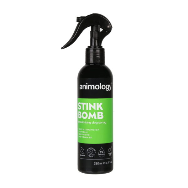 Animology- Stink Bomb De-odorising Dog Spray 250ml Discount