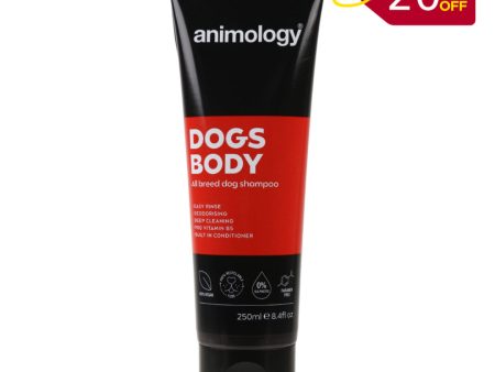 Animology- Dogs Body Shampoo  250 ML - 2.5 L Fashion